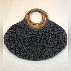 Vintage Capelli Straw Summer Bag